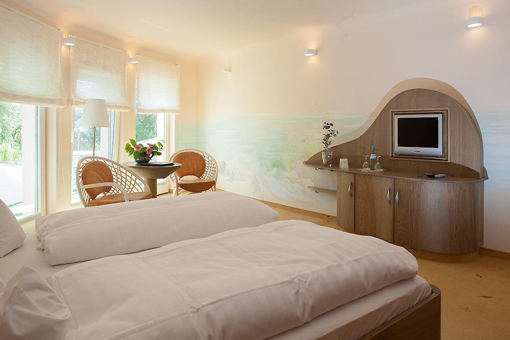 Hotel Zum Strandlaufer Ahrenshoop Oda fotoğraf